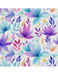 OUTDOOR DEKOSTOFFE OXFORD - Blumen - DX2576