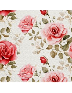 OUTDOOR DEKOSTOFFE OXFORD - Blumen - DX2581