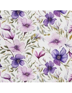 OUTDOOR DEKOSTOFFE OXFORD - Blumen - DX2780