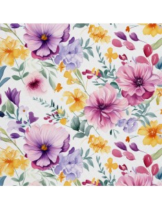 OUTDOOR DEKOSTOFFE OXFORD - Blumen - DX2783