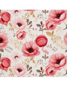 OUTDOOR DEKOSTOFFE OXFORD - Blumen - DX2882