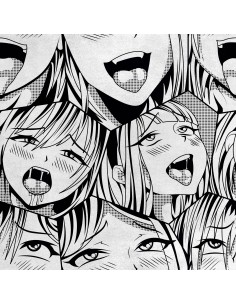 Royal Samt Stoff Polyester Zum Nähen - Motiv Anime-Manga 3
