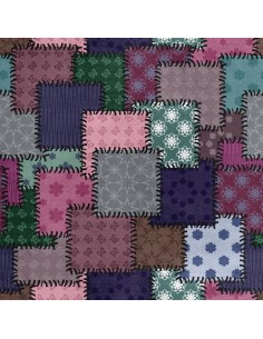 Royal Samt Stoff Polyester Zum Nähen - Motiv Aufnäher