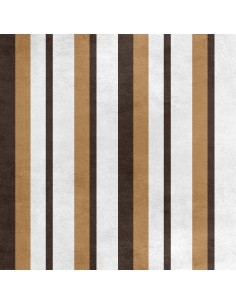 Royal Samt Stoff Polyester Zum Nähen - Motiv Braune Streifen
