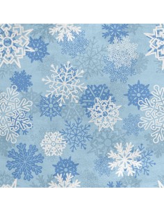 Royal Samt Stoff Polyester Zum Nähen - Motiv Winter Weihnachten