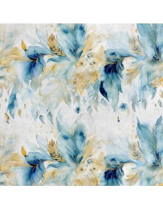 Royal Samt Stoff Polyester Zum Nähen - Motiv Abstraktion - RDX2013