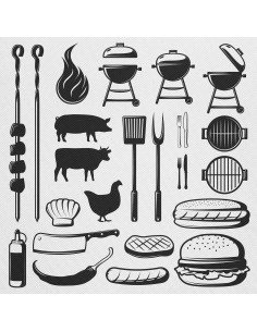 OUTDOOR DEKOSTOFFE OXFORD - BBQ - DX1775