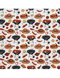 OUTDOOR DEKOSTOFFE OXFORD - BBQ - DX1799