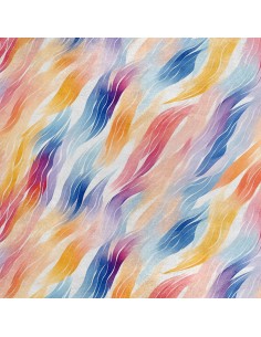 Royal Samt Stoff Polyester Zum Nähen - Motiv Abstraktion - RDX3036