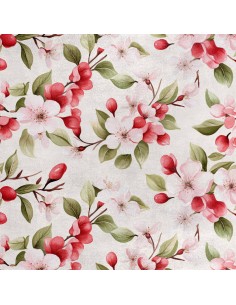 Royal Samt Stoff Polyester Zum Nähen - Motiv Blumen - RDX2050