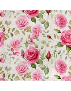 Royal Samt Stoff Polyester Zum Nähen - Motiv Blumen - RDX2053