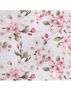 Royal Samt Stoff Polyester Zum Nähen - Motiv Blumen - RDX2069