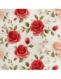 Royal Samt Stoff Polyester Zum Nähen - Motiv Blumen - RDX2229