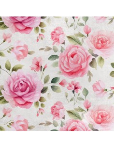 Royal Samt Stoff Polyester Zum Nähen - Motiv Blumen - RDX2313