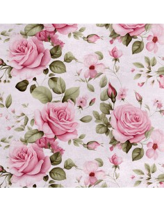 Royal Samt Stoff Polyester Zum Nähen - Motiv Blumen - RDX2487