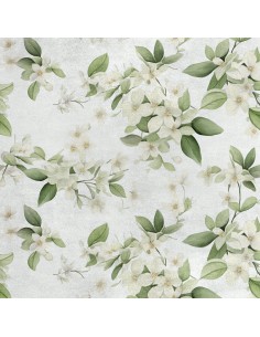 Royal Samt Stoff Polyester Zum Nähen - Motiv Blumen - RDX2490