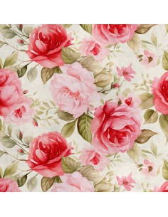 Royal Samt Stoff Polyester Zum Nähen - Motiv Blumen - RDX2686