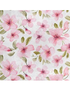 Royal Samt Stoff Polyester Zum Nähen - Motiv Blumen - RDX2746