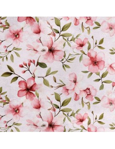 Royal Samt Stoff Polyester Zum Nähen - Motiv Blumen - RDX2754