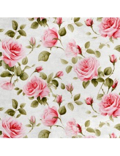 Royal Samt Stoff Polyester Zum Nähen - Motiv Blumen - RDX2990
