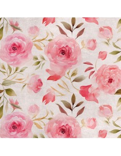 Royal Samt Stoff Polyester Zum Nähen - Motiv Blumen - RDX3028
