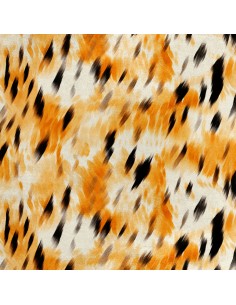 Royal Samt Stoff Polyester Zum Nähen - Motiv Tierdruck - RDX2864