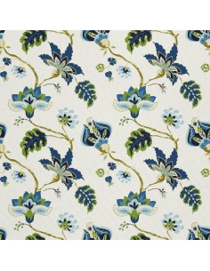 OUTDOOR DEKOSTOFFE OXFORD - Motiv Fantasieblumen I DX015